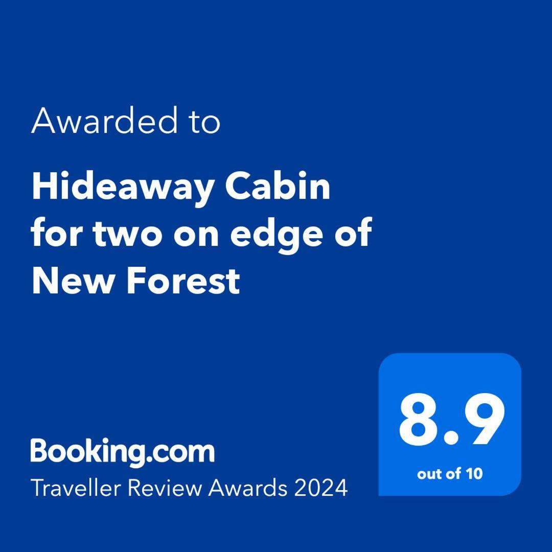 Hideaway Cabin For Two On Edge Of New Forest Hinton  Экстерьер фото
